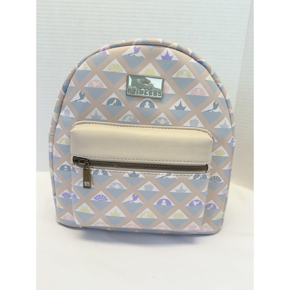 Disney Princesses All Over Print Mini Backpack Disney Vacations School New